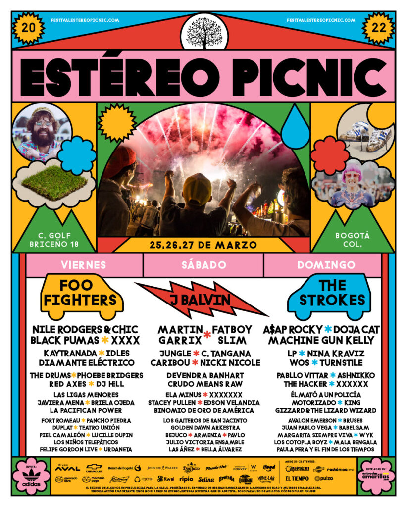 Artistas Confirmados Para El Festival Estereo Picnic