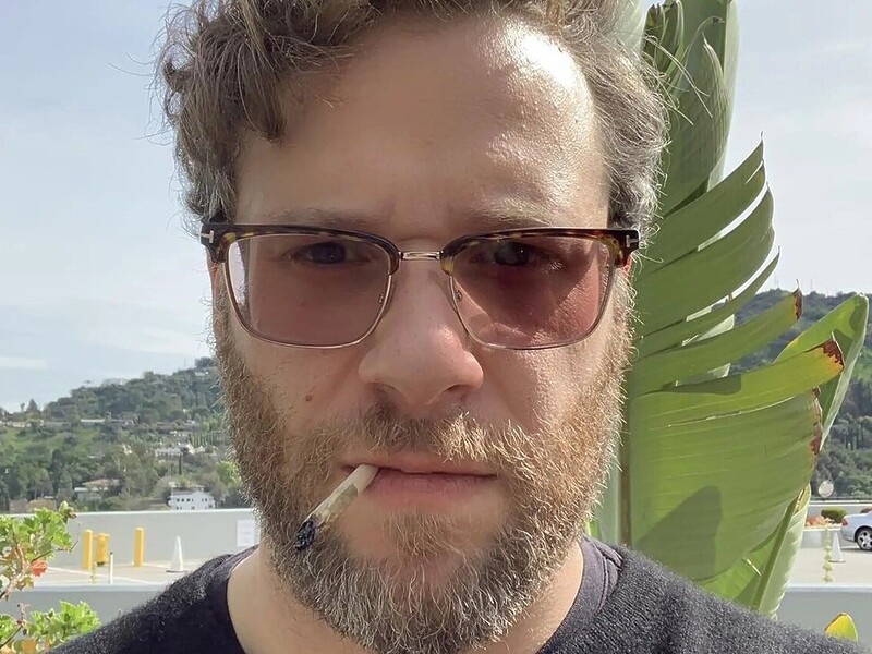 seth rogen presento su marca de marihuana seth rogen presento su marca de marihuana 1