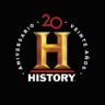 20 anos de historia history celebra su vigesimo aniversario logo20anosfondonegro2