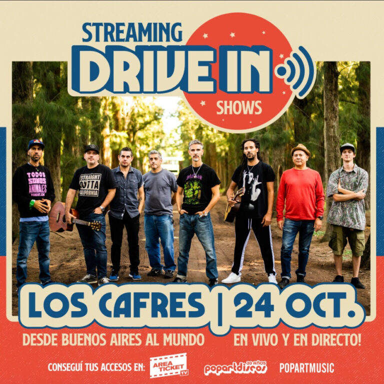 Concierto "Los Cafres" desde Buenos Aires para el mundo