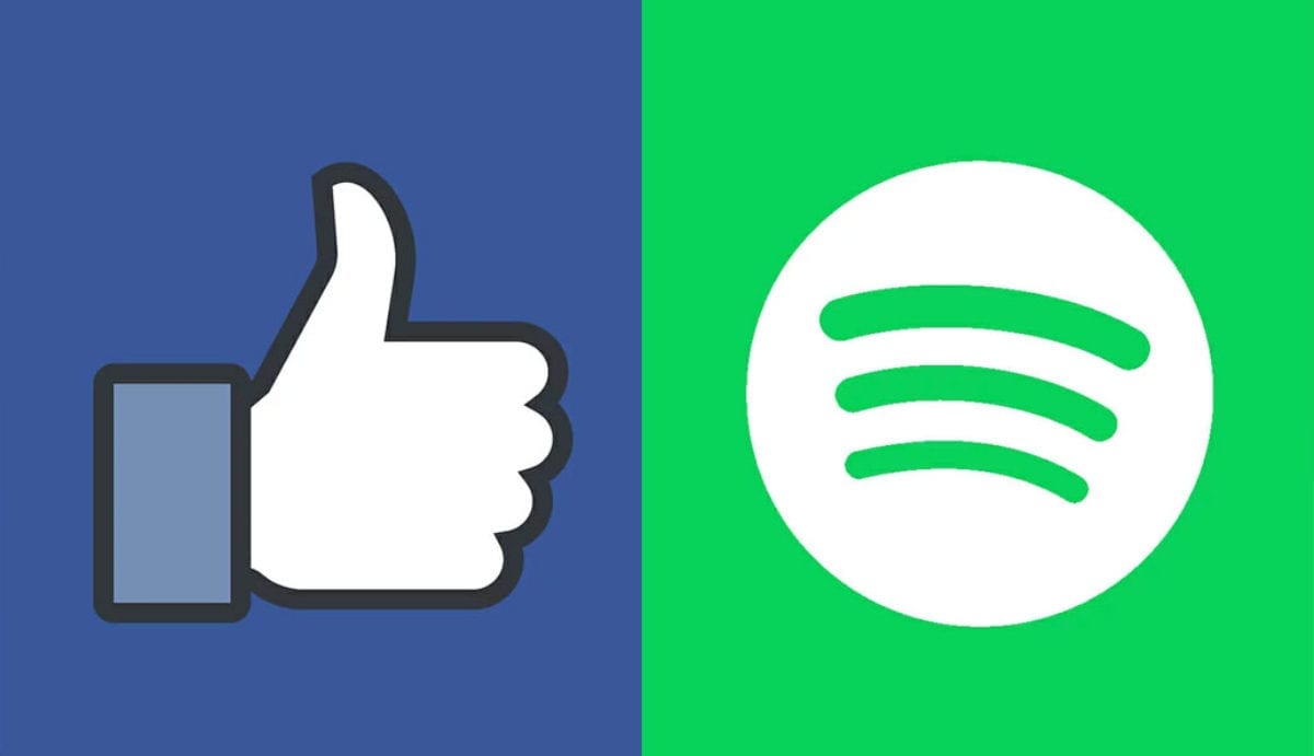 spotify sella acuerdo con facebook para que oyentes escuchen musica y los podcast facebook spotify