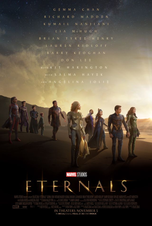 trailer epico de eternals eternals poster oficial