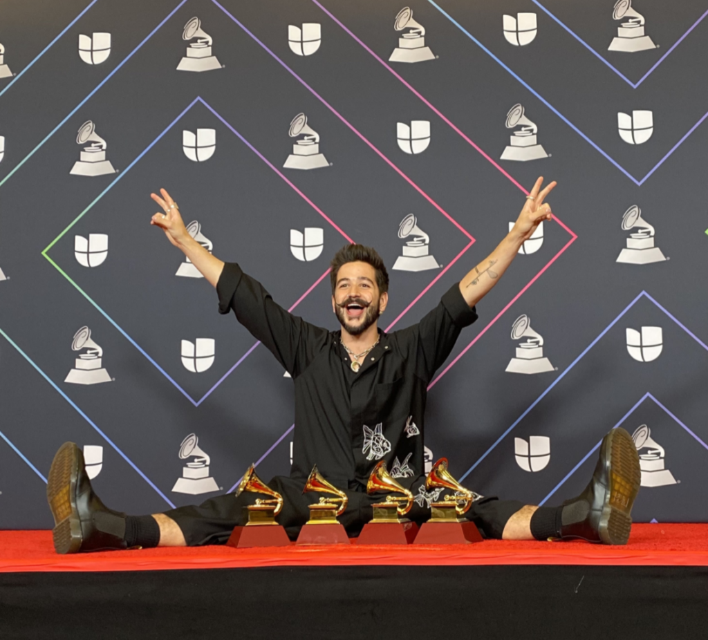 Camilo se lleva 4 Latin Grammy