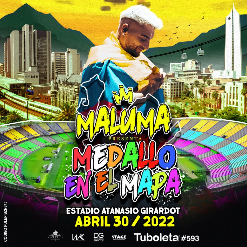 maluma presenta medallo en el mapa unnamed 9