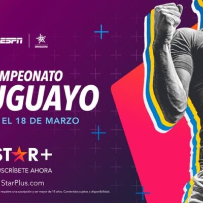 STAR+ tendrá todo el fútbol uruguayo en streaming