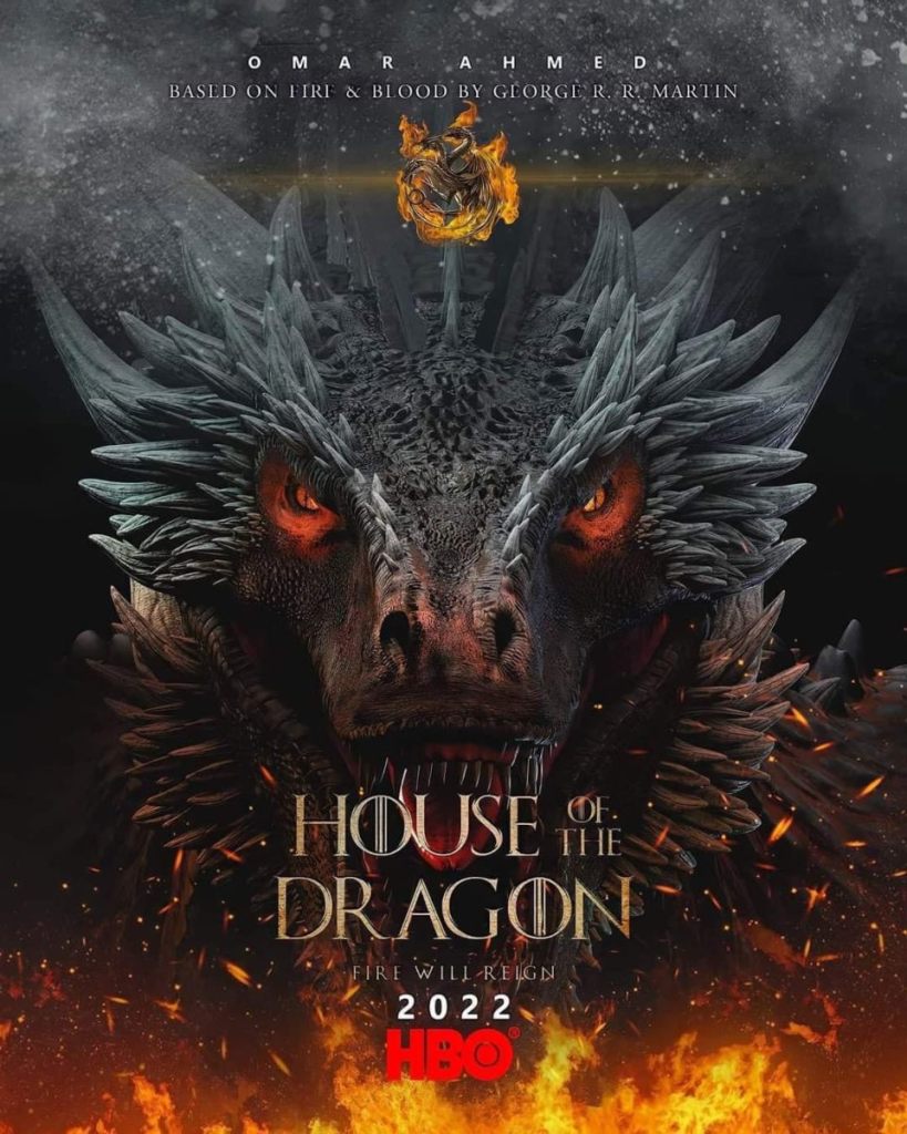 house of the dragon llega a hbo max house of the dragon poster