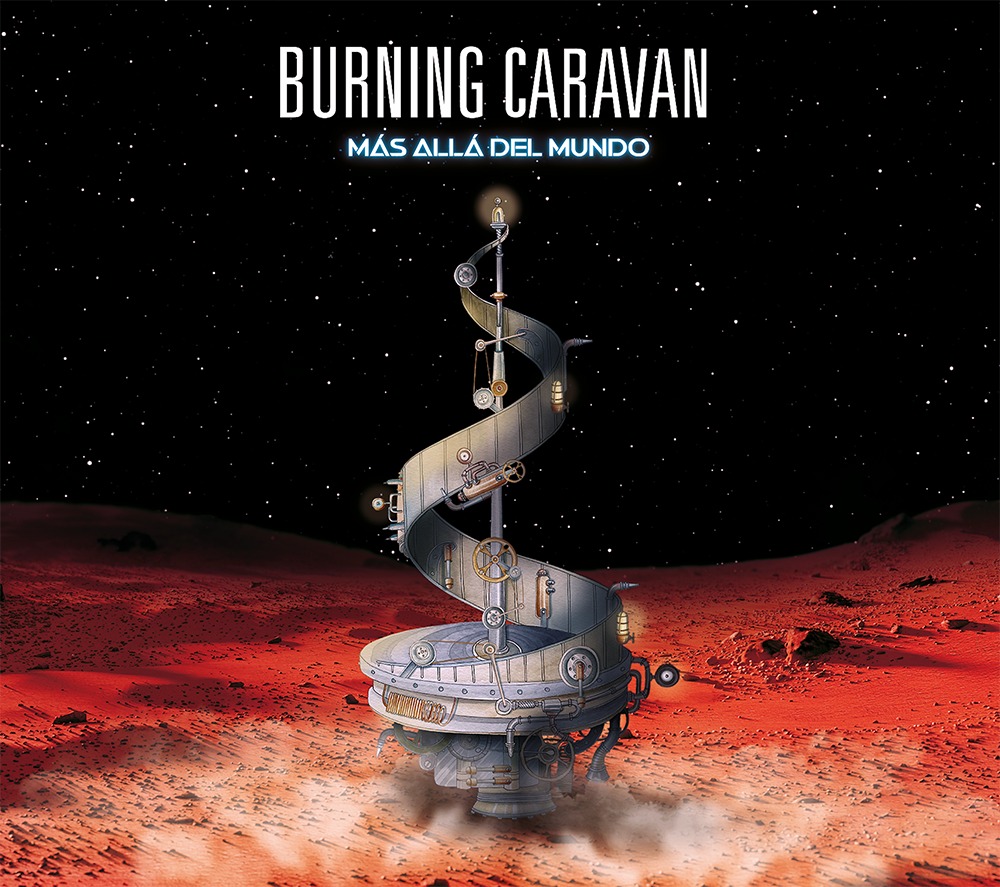 burning caravan presenta su nuevo disco mas alla del mundo burning caravan 5