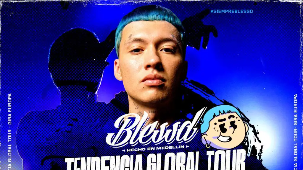 Blessd Continúa Su “tendencia Global Tour” En Europa 5896