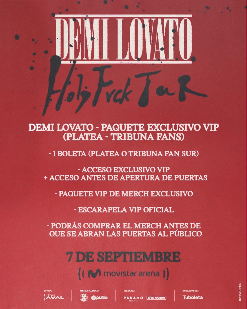 el holy fvck de demi lovato llega a colombia unnamed 17