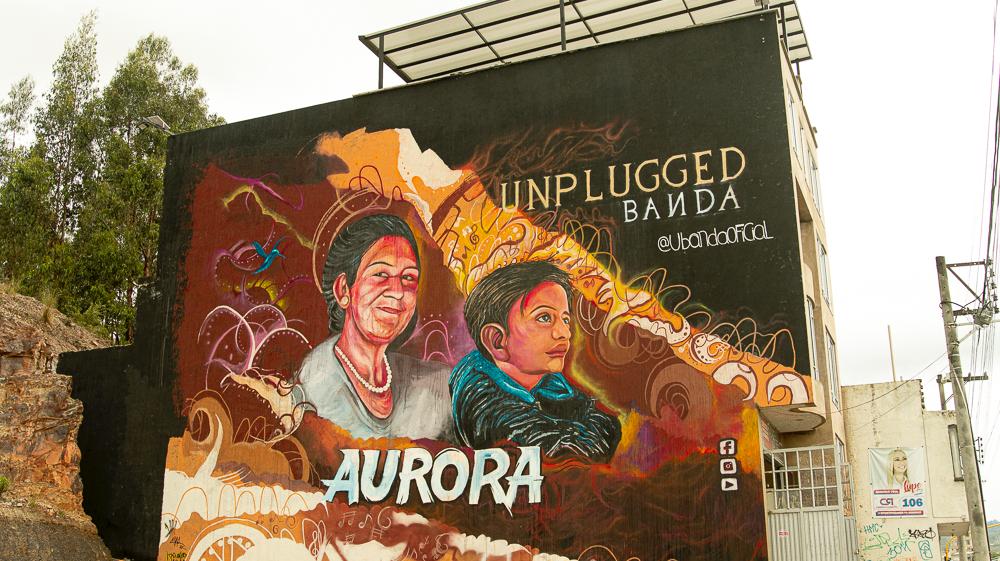 u banda revela la portada de su disco con uno de los murales mas grandes de latinoamerica u banda 1