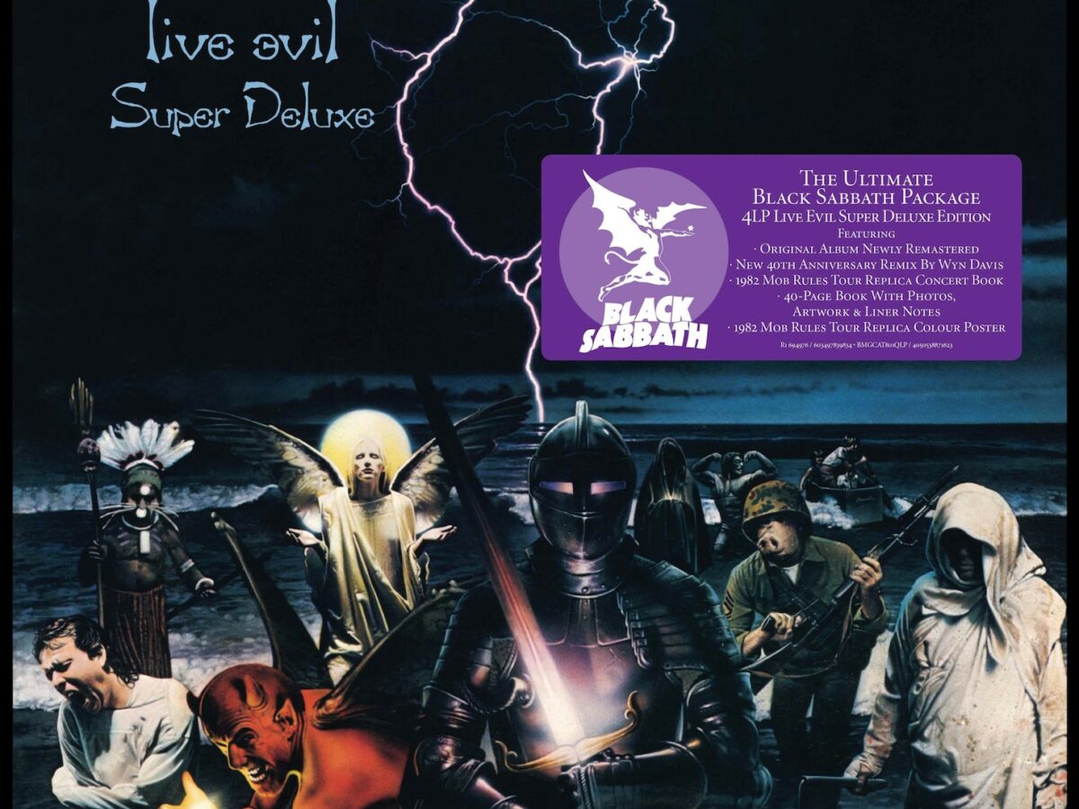 black sabbath lanzara live evil edicion 40 aniversario caratula