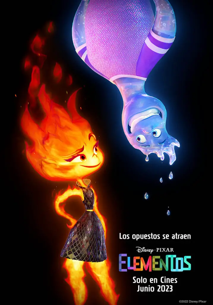 Elementos de Disney/Pixar desde junio de 2023 en cines