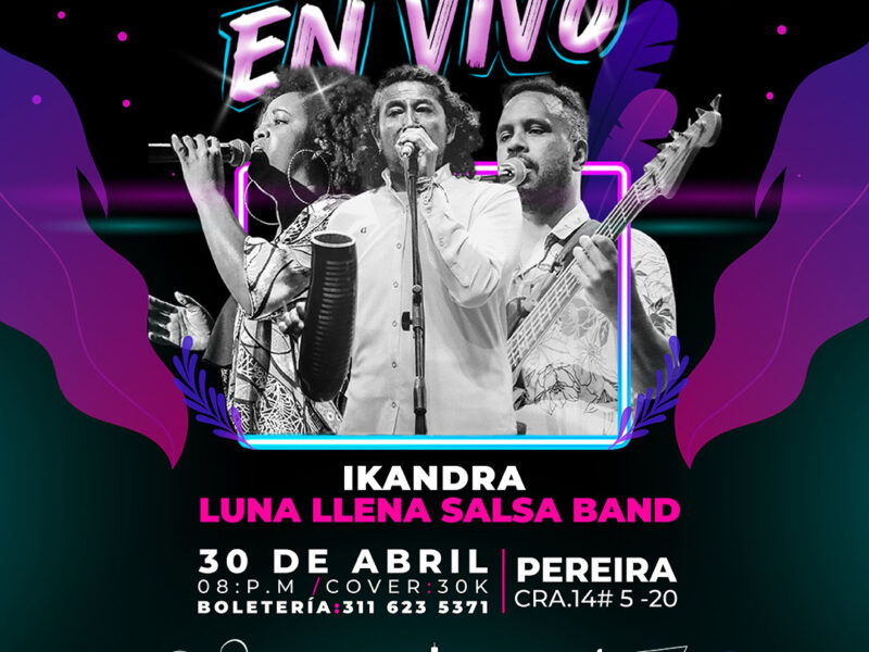luna llena salsa band inicia su tour salsectrico en pereira unnamed