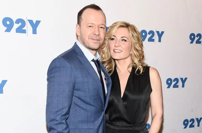 NEW YORK, NY – MARCH 27: Donnie Wahlberg and Amy Carlson attend the Blue Bloods 150th episode celebration at 92Y on March 27, 2017 in New York City. (Photo by Daniel Zuchnik/WireImage)
