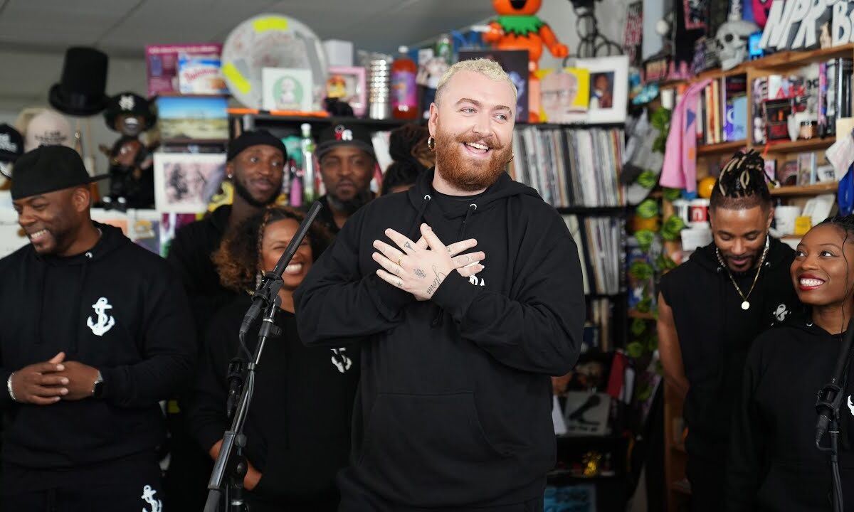 sam smith enamora con sus exitos en un tiny desk memorable