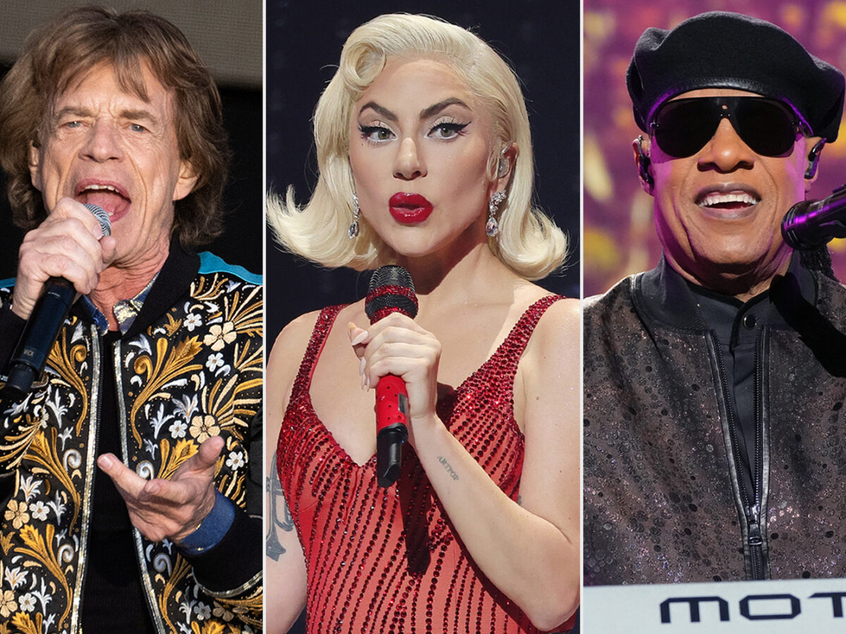 the rolling stones deleitan con sweet sounds of heaven junto a lady gaga y stevie wonder