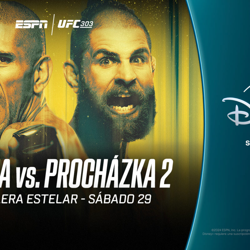 ESPN Knockout trae a Disney+ el UFC 303, con el desquite de Pereira vs. Prochazka