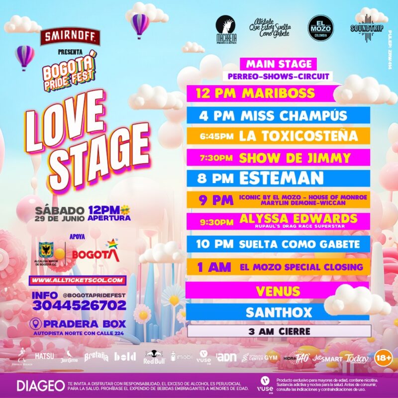 Este fin de semana llega el «Bogotá Pride Fest»