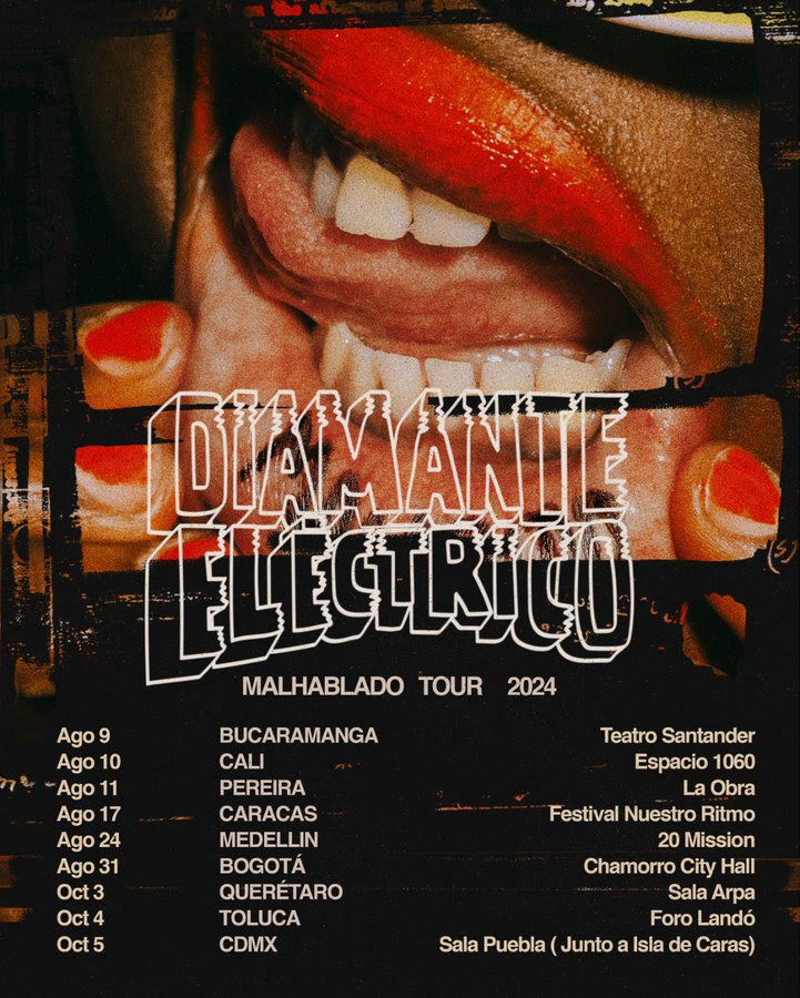 el malhablado tour de diamante electrico inicia en bucaramanga cali y pereira 1