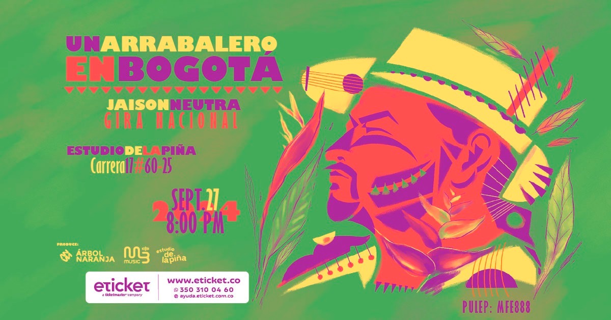 jaison neutra presenta el show un arrabalero en bogota 1