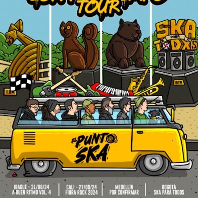 El Punto Ska se va de gira por Colombia con su «#ContratempoTour»