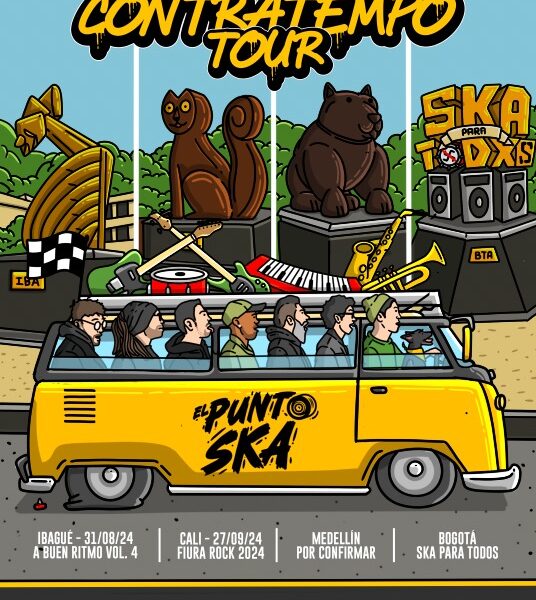 el punto skase va de gira por colombia con sucontratempotour 1