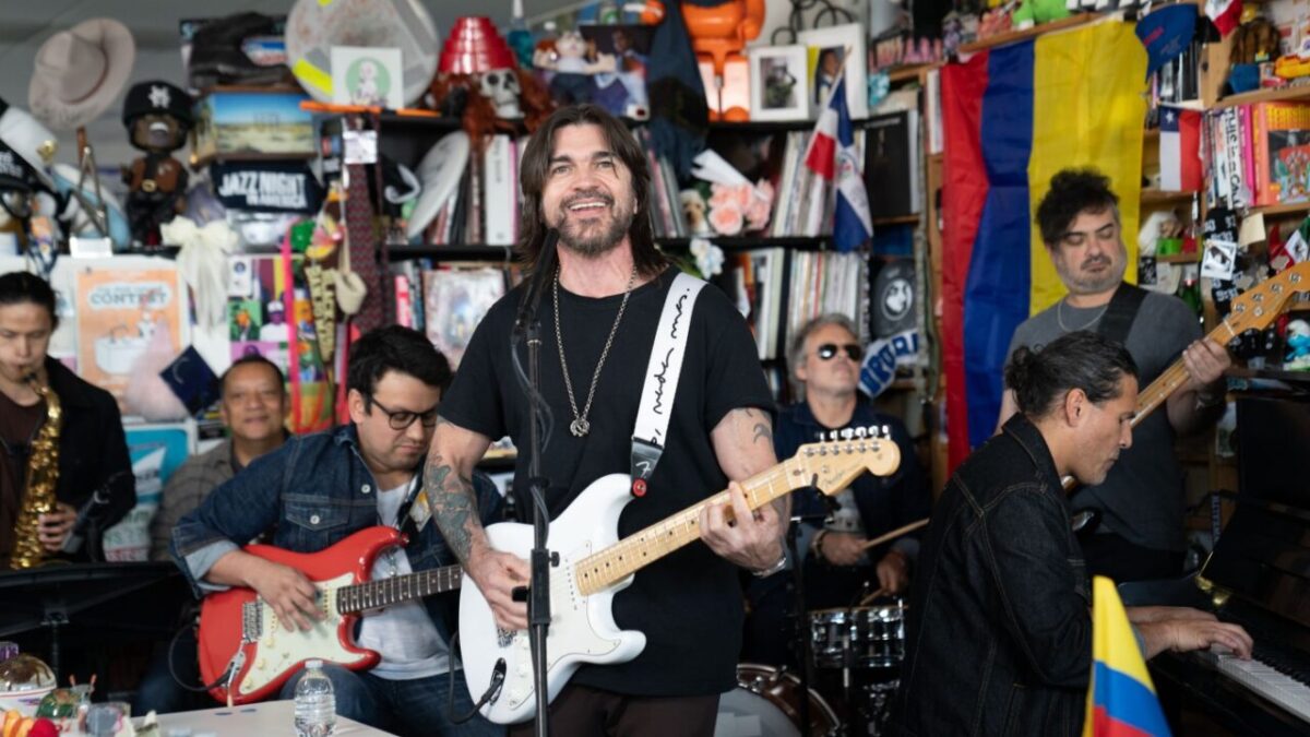 juanes stuns fans con un giro inesperado durante su concierto en tiny desk