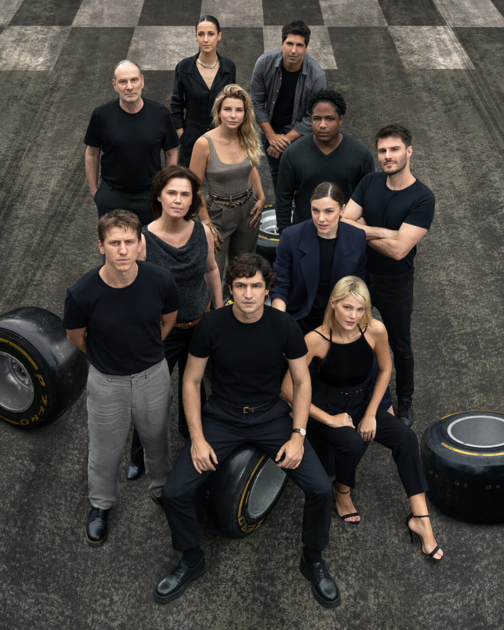 El elenco de Senna, la serie de Netflix