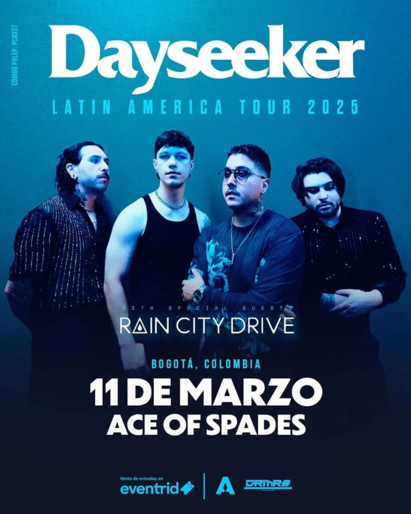 dayseeker y rain city drive en bogota el rock alternativo llega a colombia dayseeker y rain city drive en bogota el rock alternativo llega a colombia