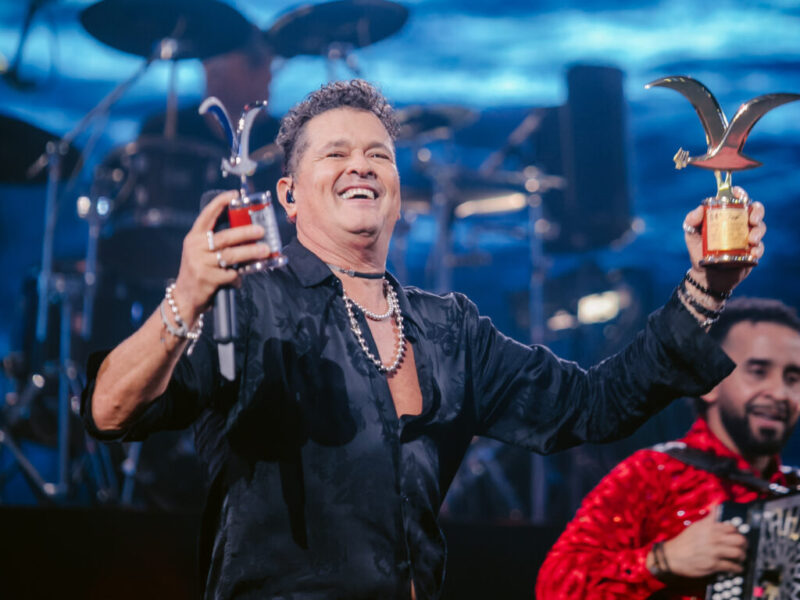 Carlos Vives en el Festival de Viña del Mar. Crédito de Fotos: Silvia Alfageme