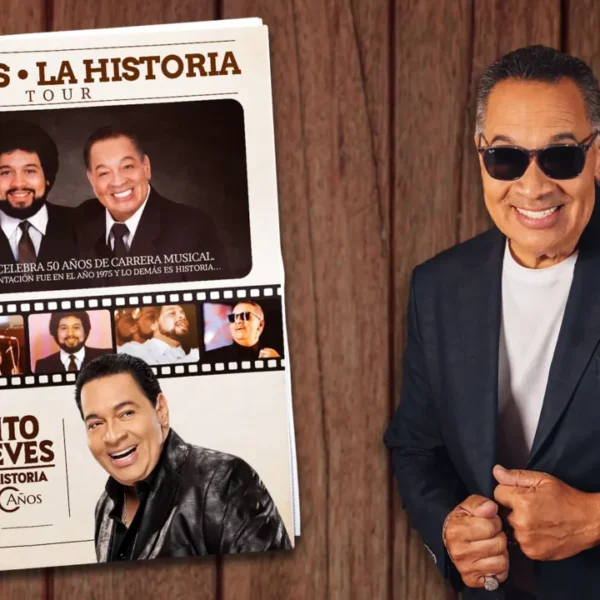 Tito Nieves arranca su última gira «50 Años – La Historia» con tres shows en Estados Unidos