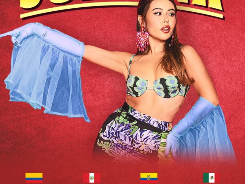 Juliana inicia su gira internacional con «La Pista» y hace historia en el Movistar Arena