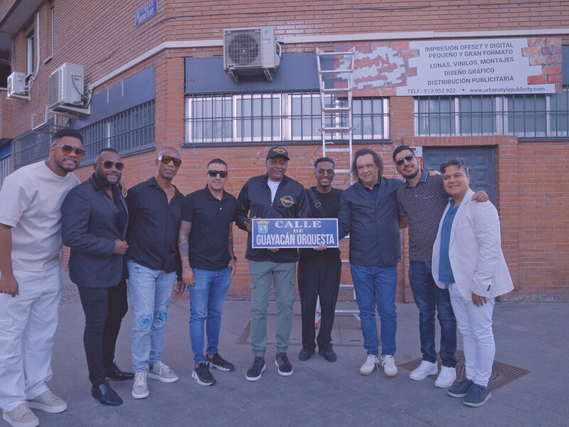Guayacán Orquesta deja huella en Madrid: una calle lleva su nombre
