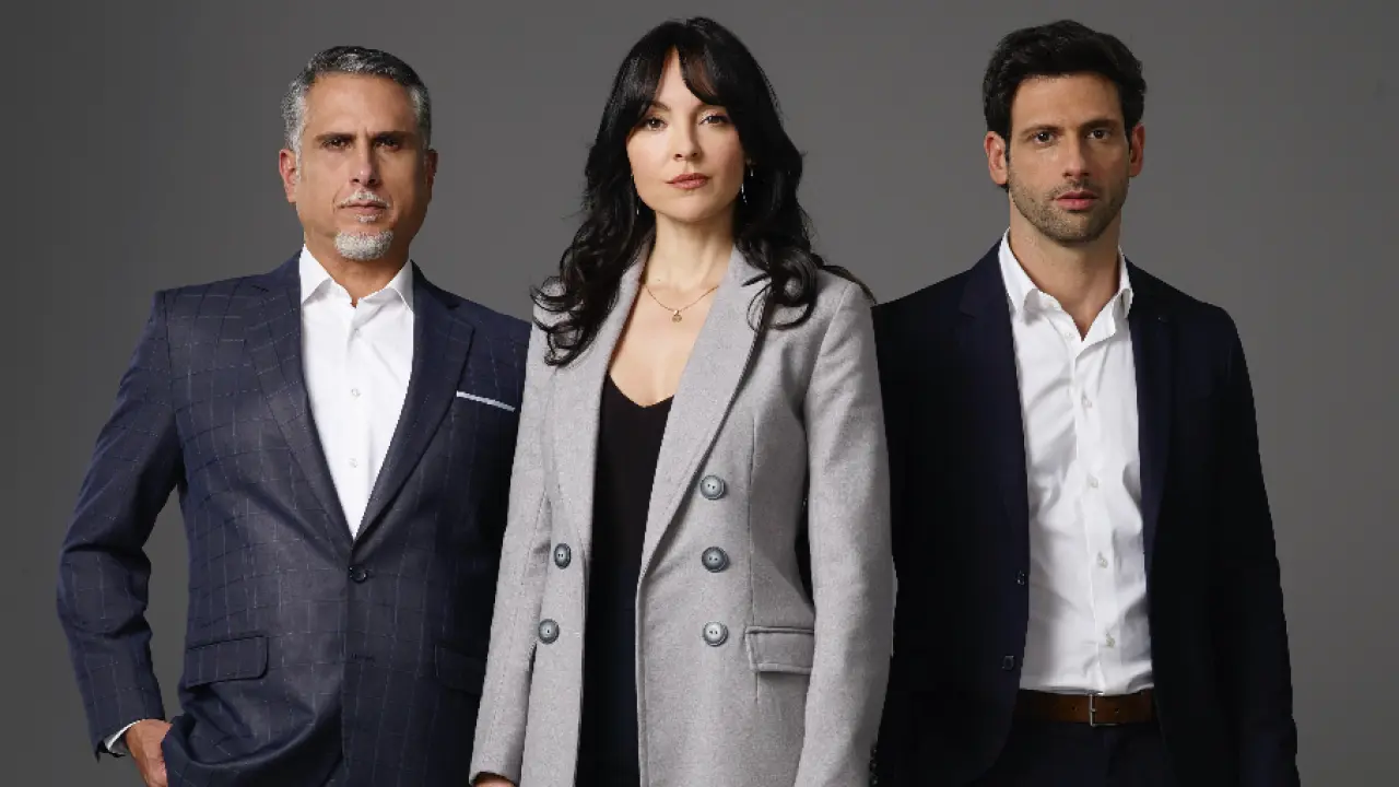 Carolina Gómez y Paola Turbay protagonizan La Venganza de Analía 2: horarios y cómo verla 12 Marlon Moreno, Carolina Gómez y George Slebi