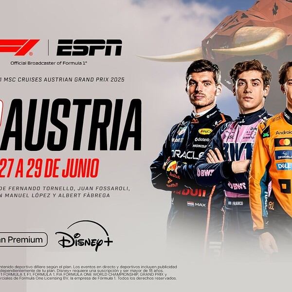 El GP de Austria acelera en Disney+ con Franco Colapinto como gran esperanza latinoamericana