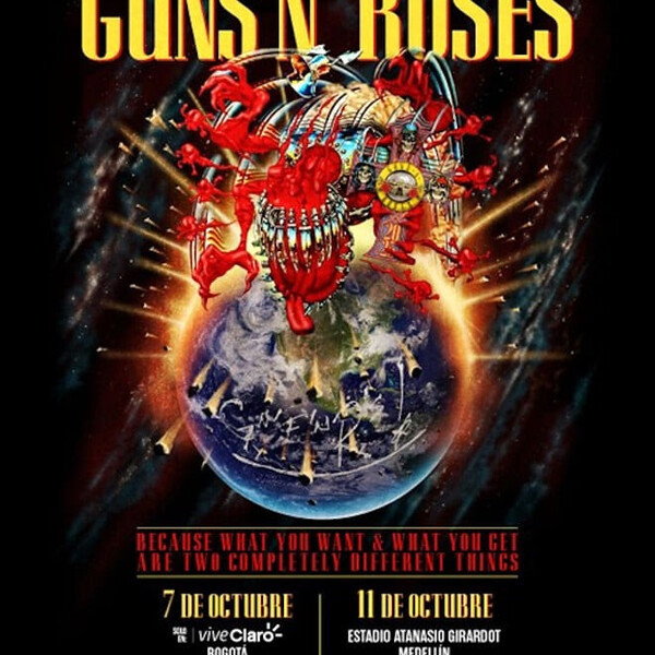 Guns N’ Roses en Colombia: dos conciertos legendarios que reafirman su legado