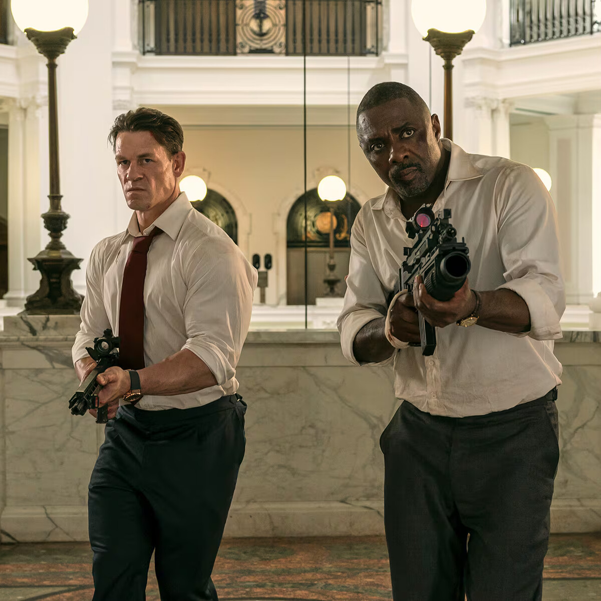 Jefes de Estado: Idris Elba y John Cena lideran la comedia de acción del verano en Prime Video