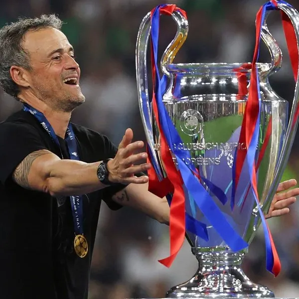 Luis Enrique honra a su hija Xana en la Champions League 2025