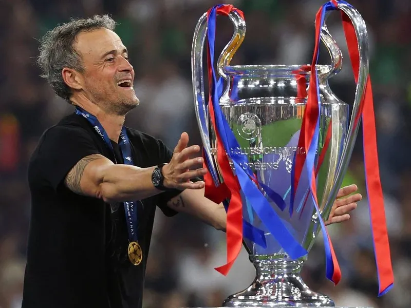 Luis Enrique honra a su hija Xana en la Champions League 2025
