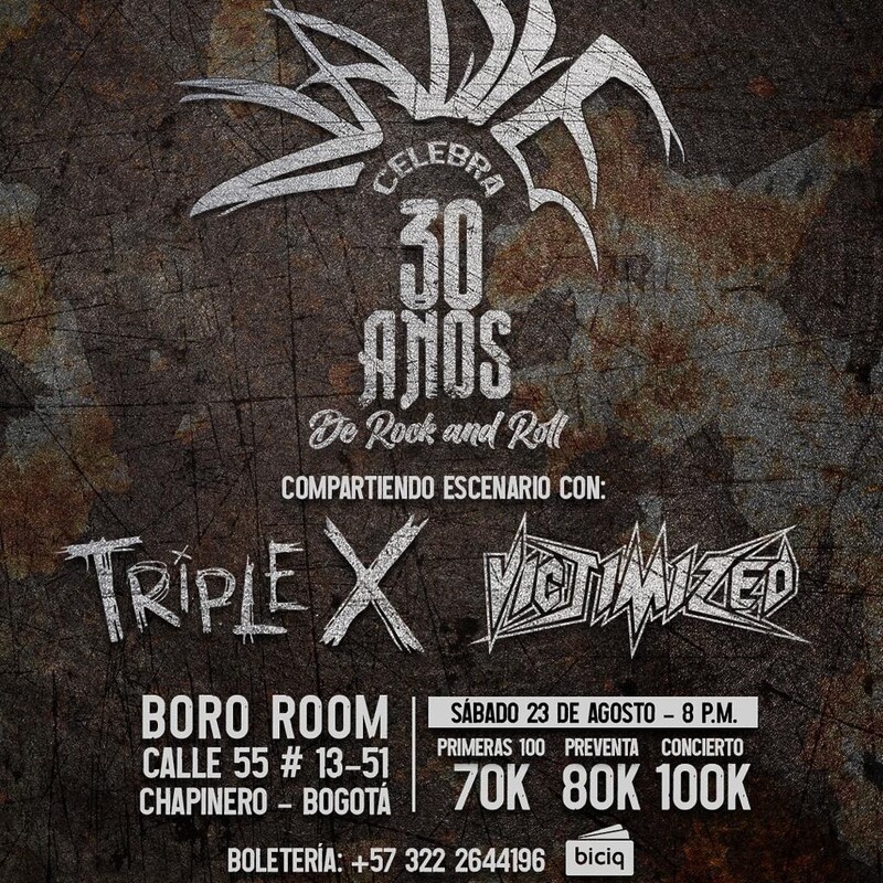 Nadie celebra 30 años de punk con un concierto histórico en Bogotá