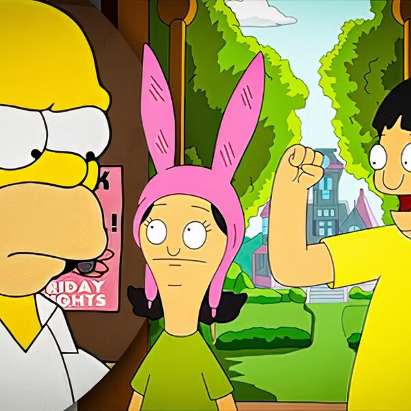 Homero Simpson rompe las reglas de animación de Los Simpson en su aparición en Bob’s Burgers