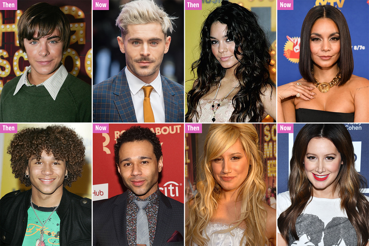 Los actores de High School Musical antes y 15 años después de su estreno